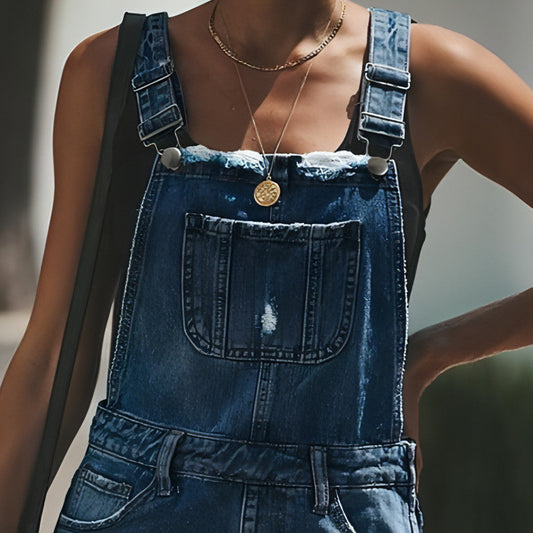 DenimDare™ Casual Suspender Jeans