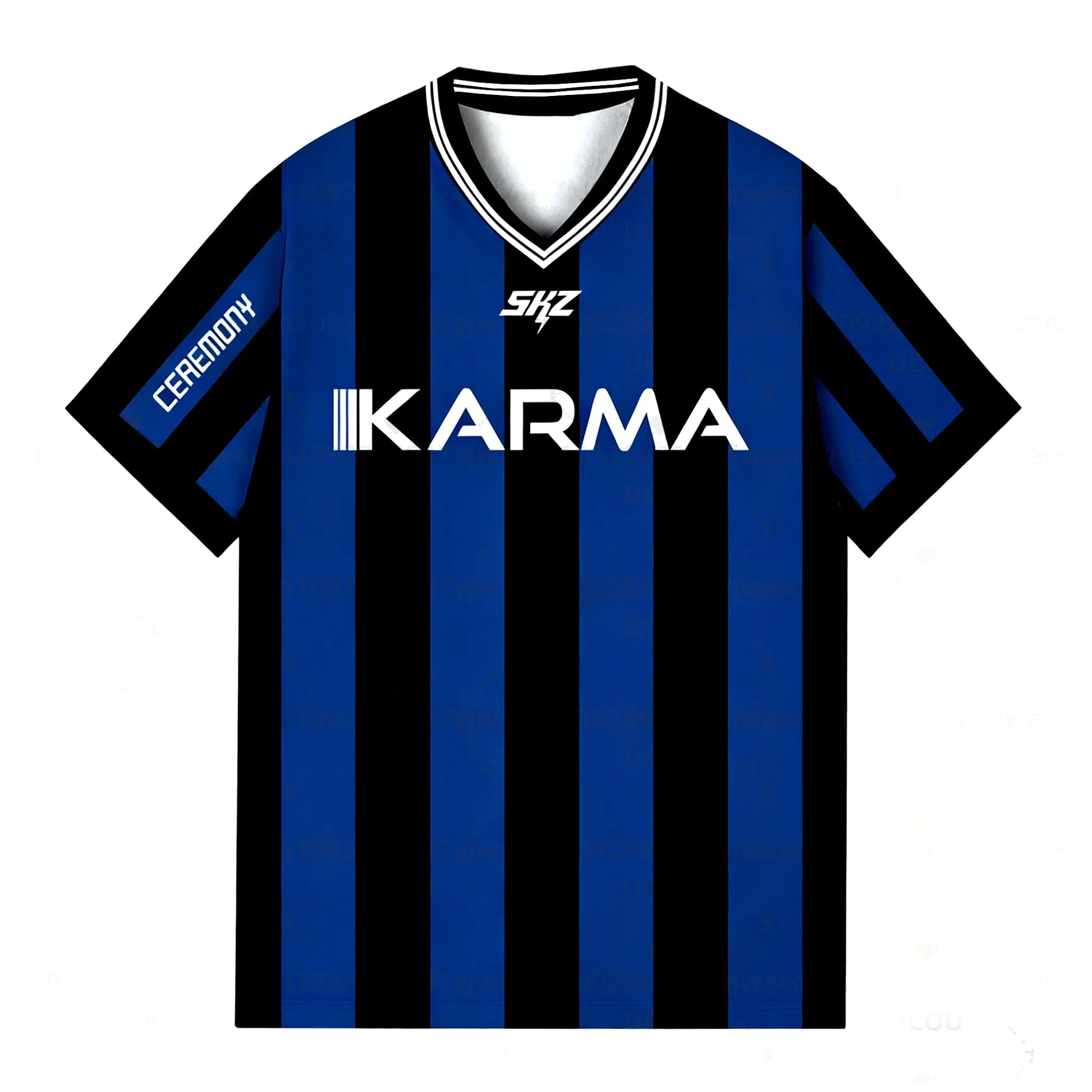 2025 KPOP Stay KARMA Album Fans Support Shirts FELIX BANGCHAN HYUNJIN Streetwear Loose Clothes Tshirt Short Sleeve Tops T-shirt | 0
